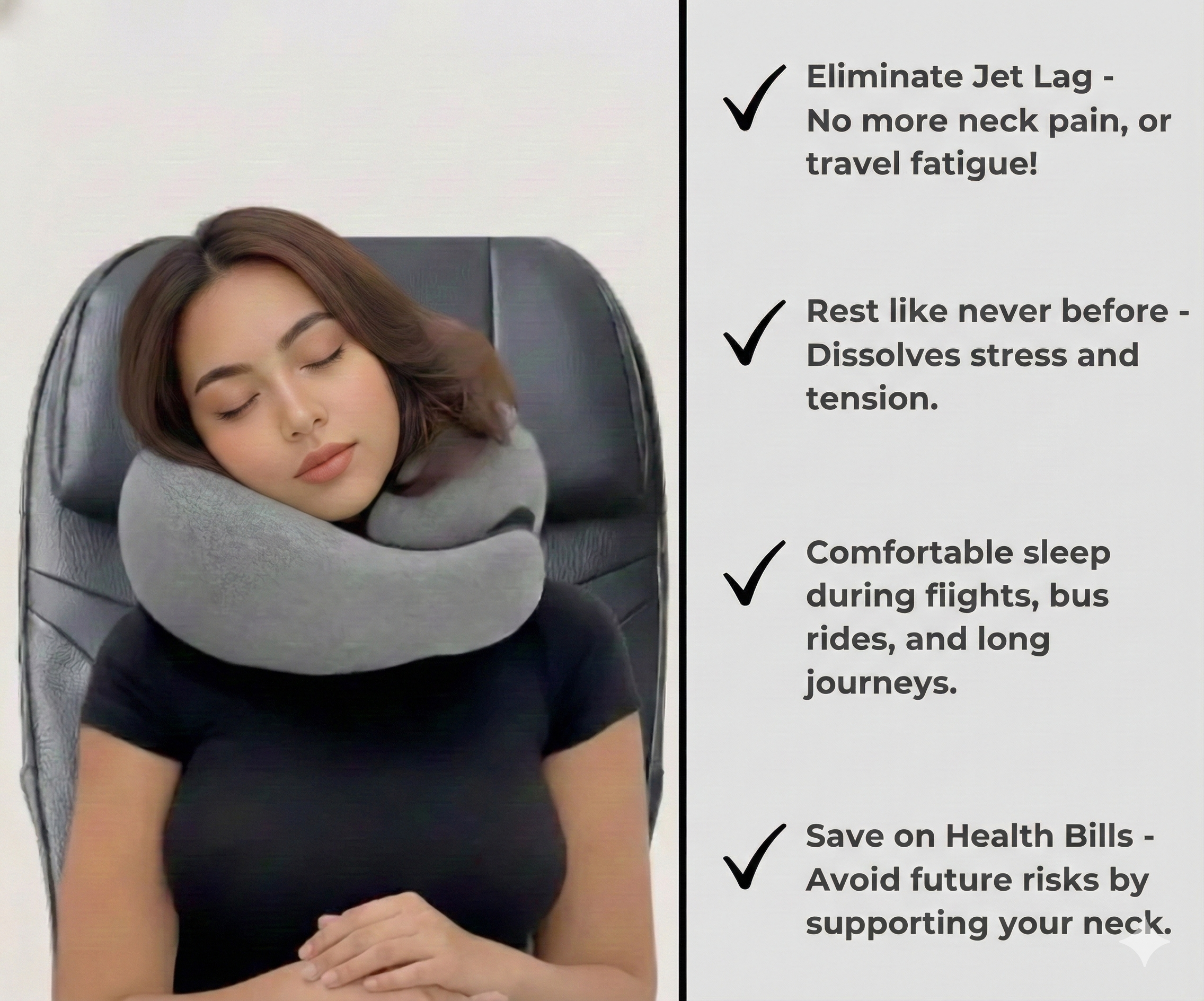 NeckHugs™️ Travel Pillow
