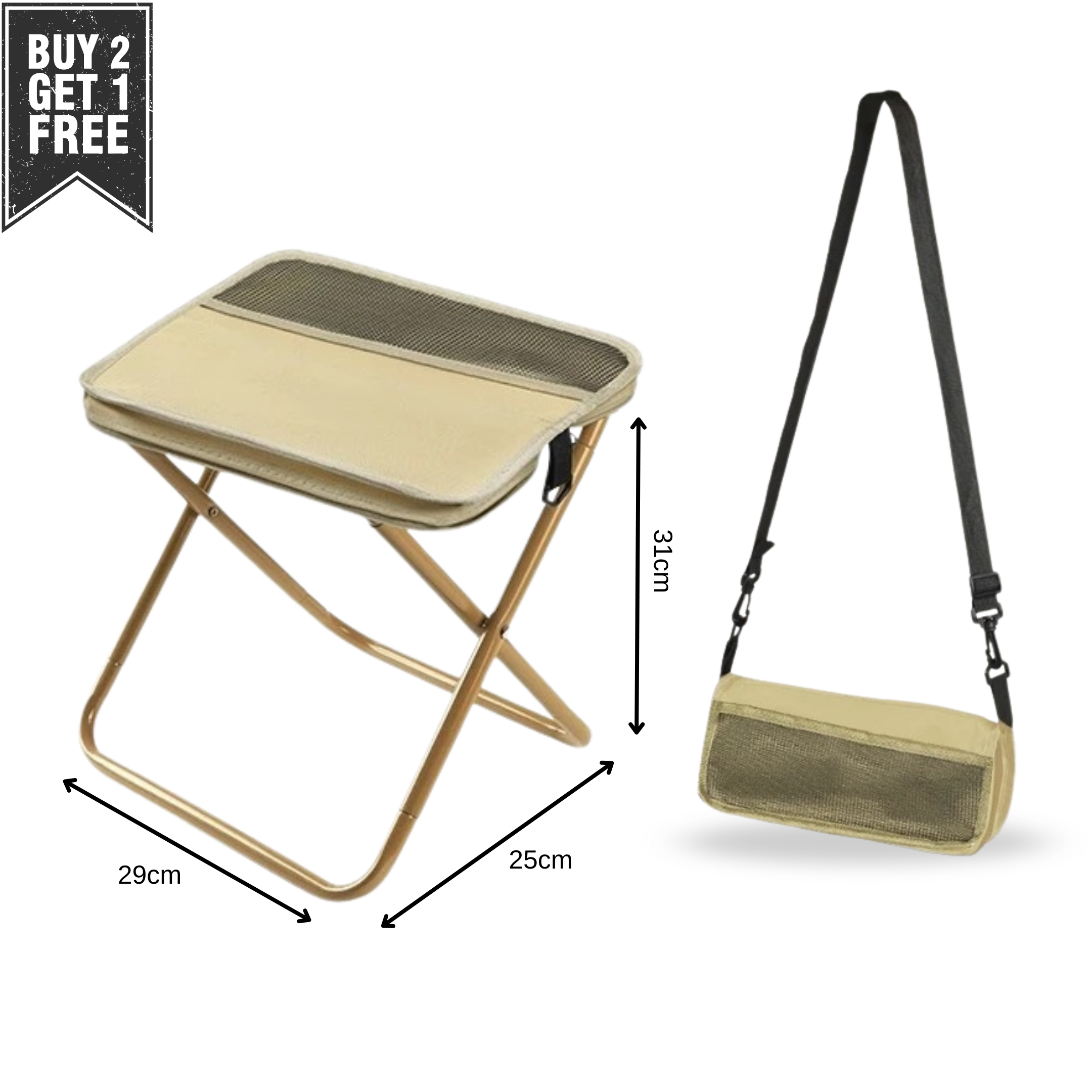 PORTY™️ Compact Backpack Stool