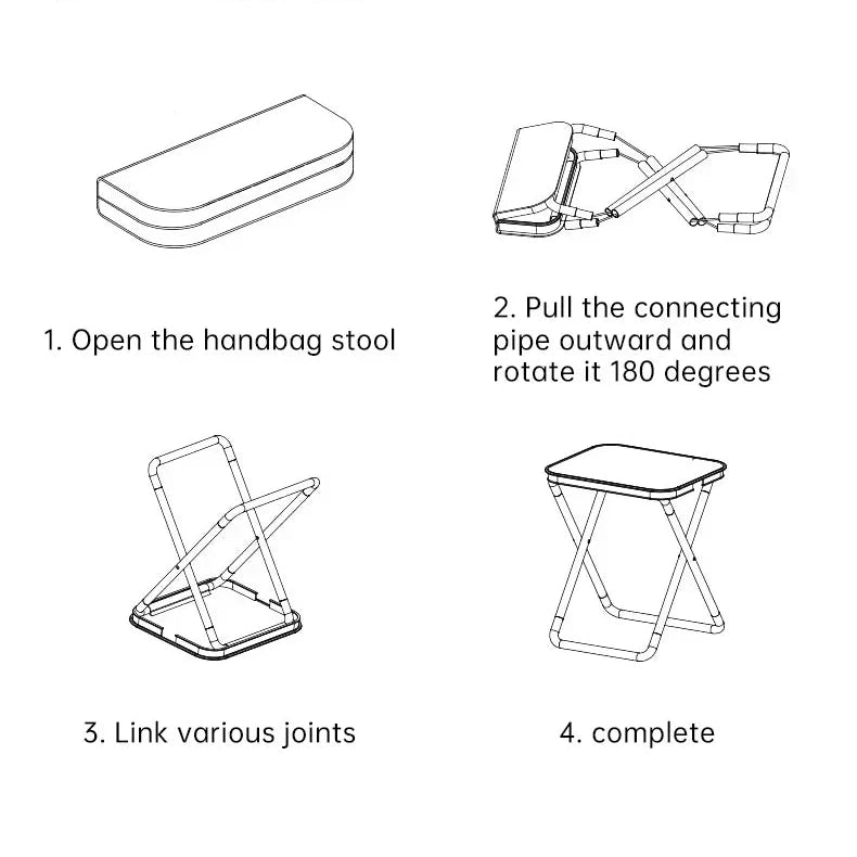 PORTY™️ Compact Backpack Stool